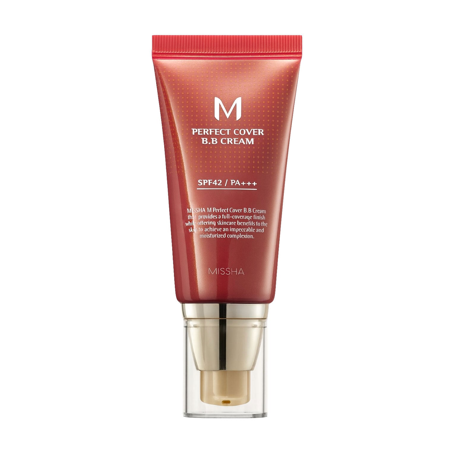 BB-крем для обличчя Missha M Perfect Cover BB Cream SPF 42/PA +++, 25 Warm Beige, 50 мл